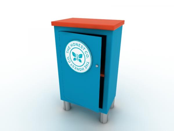 Alternate MOD-1514 Custom Counter with Locking Storage