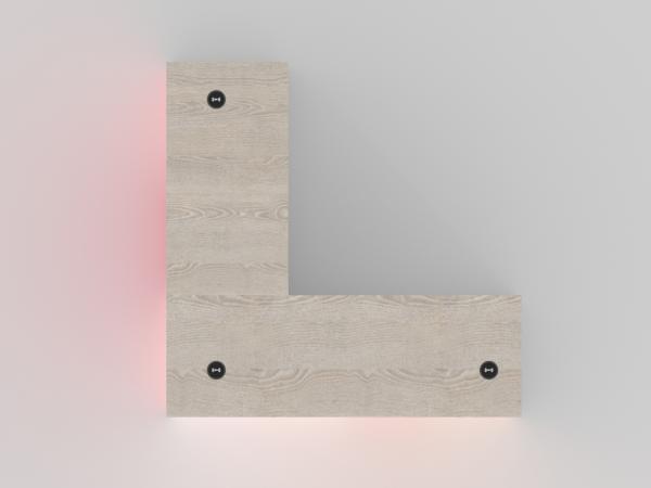 MOD-1738 Trade Show Custom Counter -- Plan View