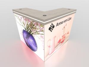 MOD-1738 Trade Show Custom Counter -- Image 1