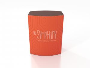 SYM360-417 Portable Counter w/ Shelves