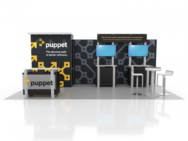 VK-2911 Trade Show Exhibit -- 10 x 20 Version