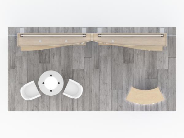 VK-4053 Trade Show Exhibit -- Plan View
